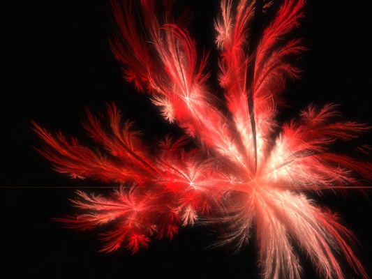 Product picture Red grace fractal art